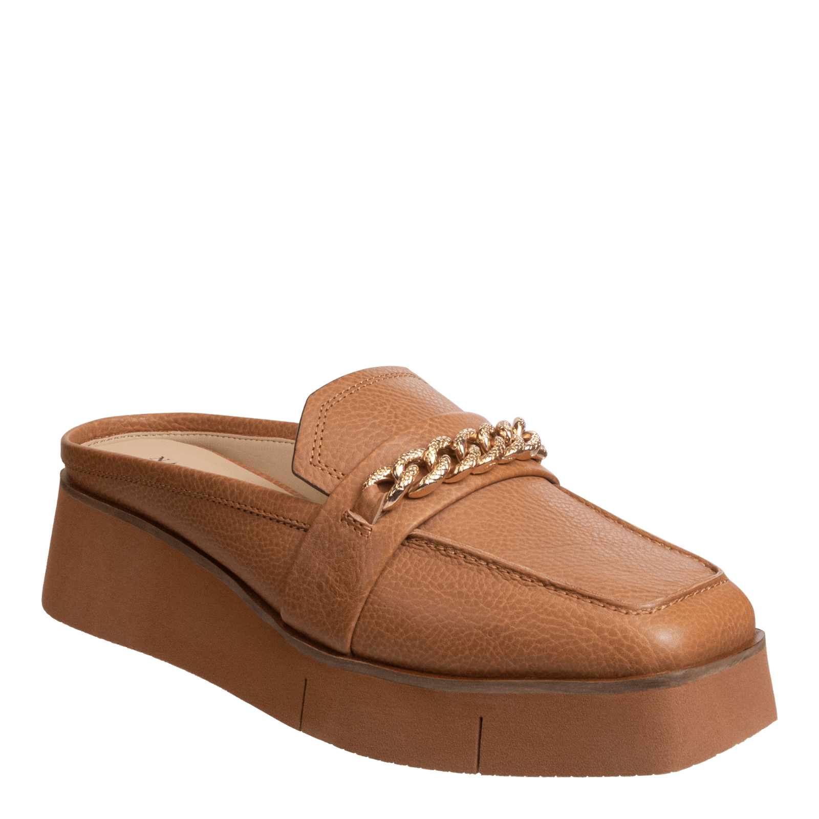 NAKED FEET - ELECT in BROWN Platform Mules WOMEN FOOTWEAR NAKED FEET 