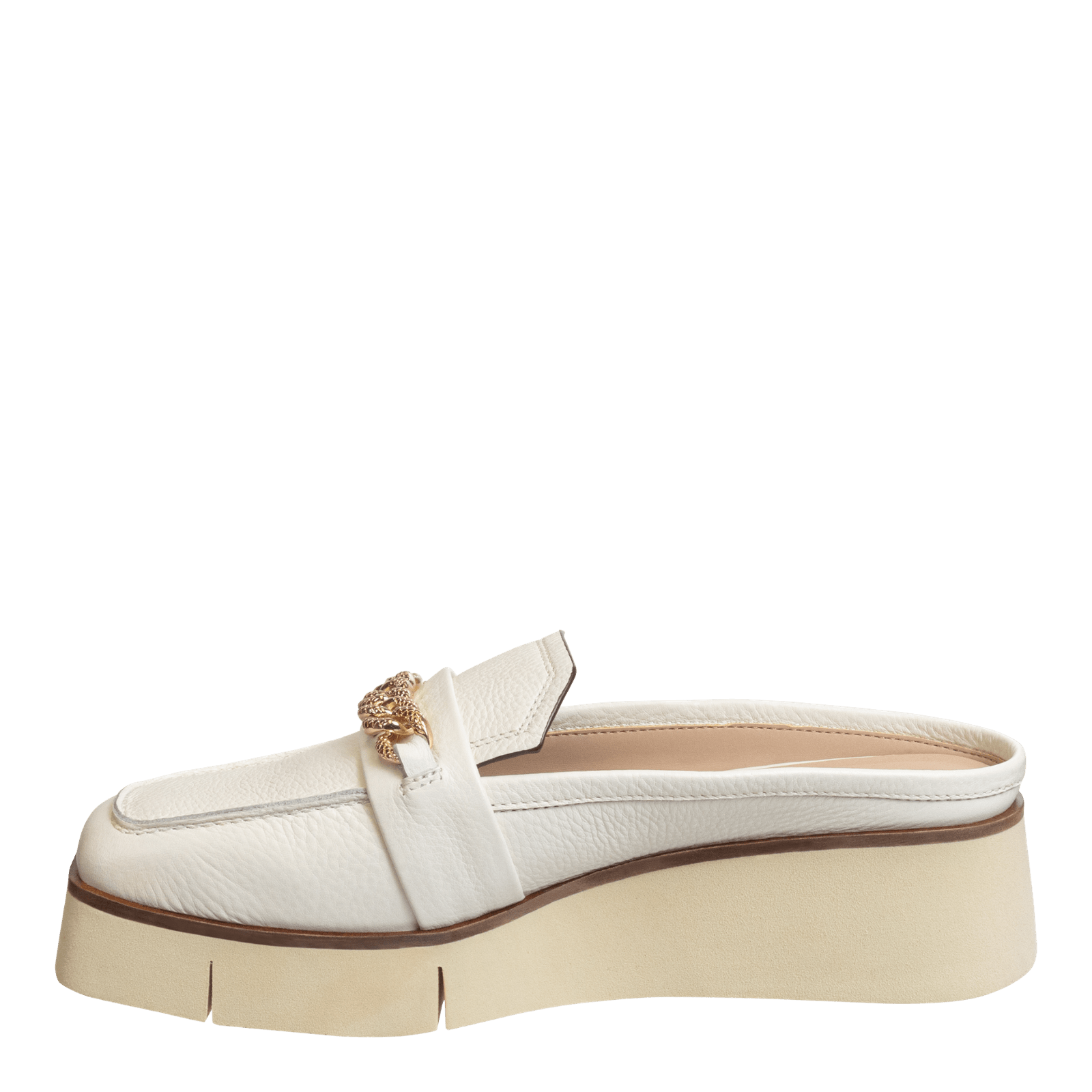 NAKED FEET - ELECT in CHAMOIS Platform Mules WOMEN FOOTWEAR NAKED FEET 