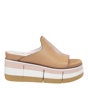 NAKED FEET - FLOW in ECRU Platform Sandals WOMEN FOOTWEAR NAKED FEET 