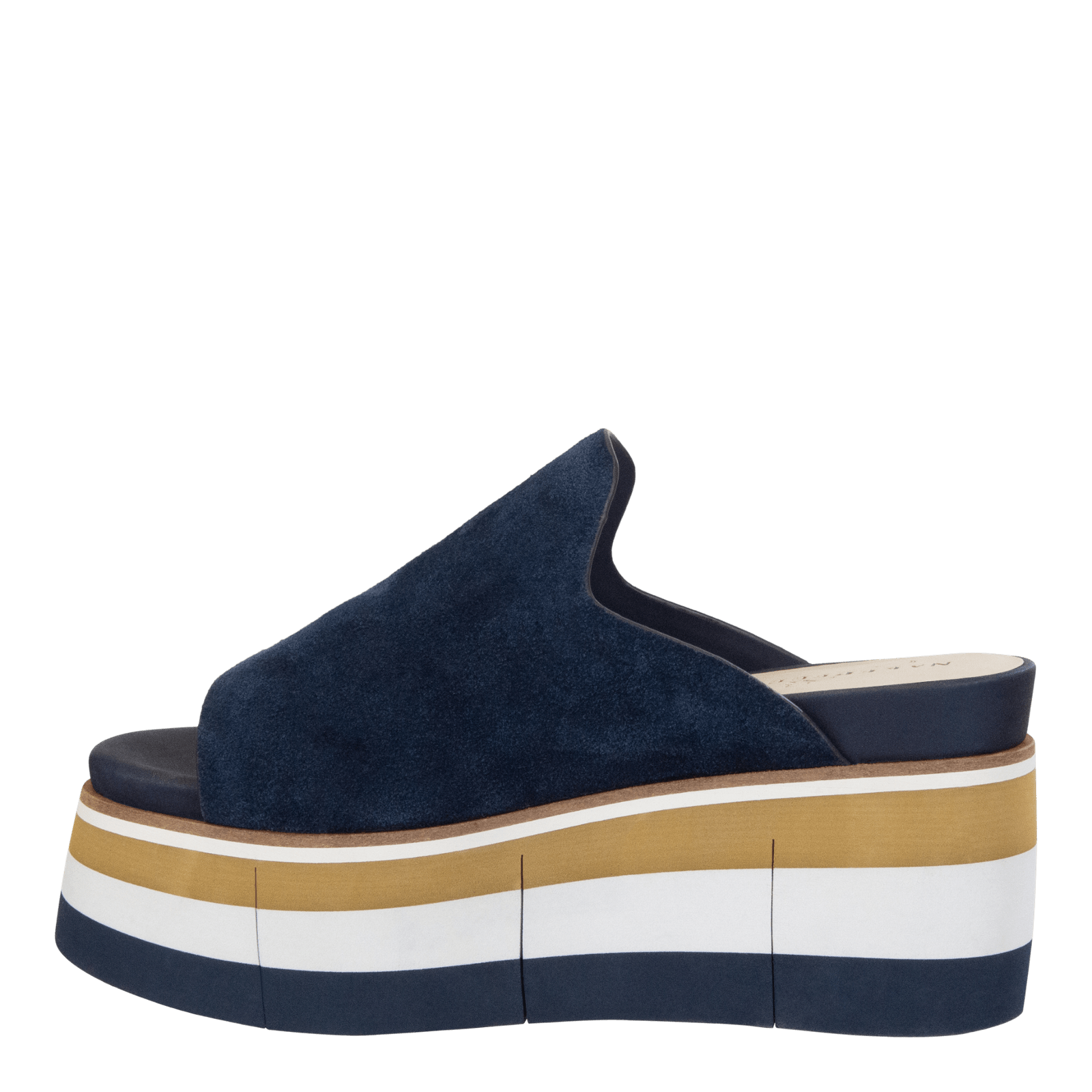 NAKED FEET - FLOW in NAVY Platform Sandals WOMEN FOOTWEAR NAKED FEET 