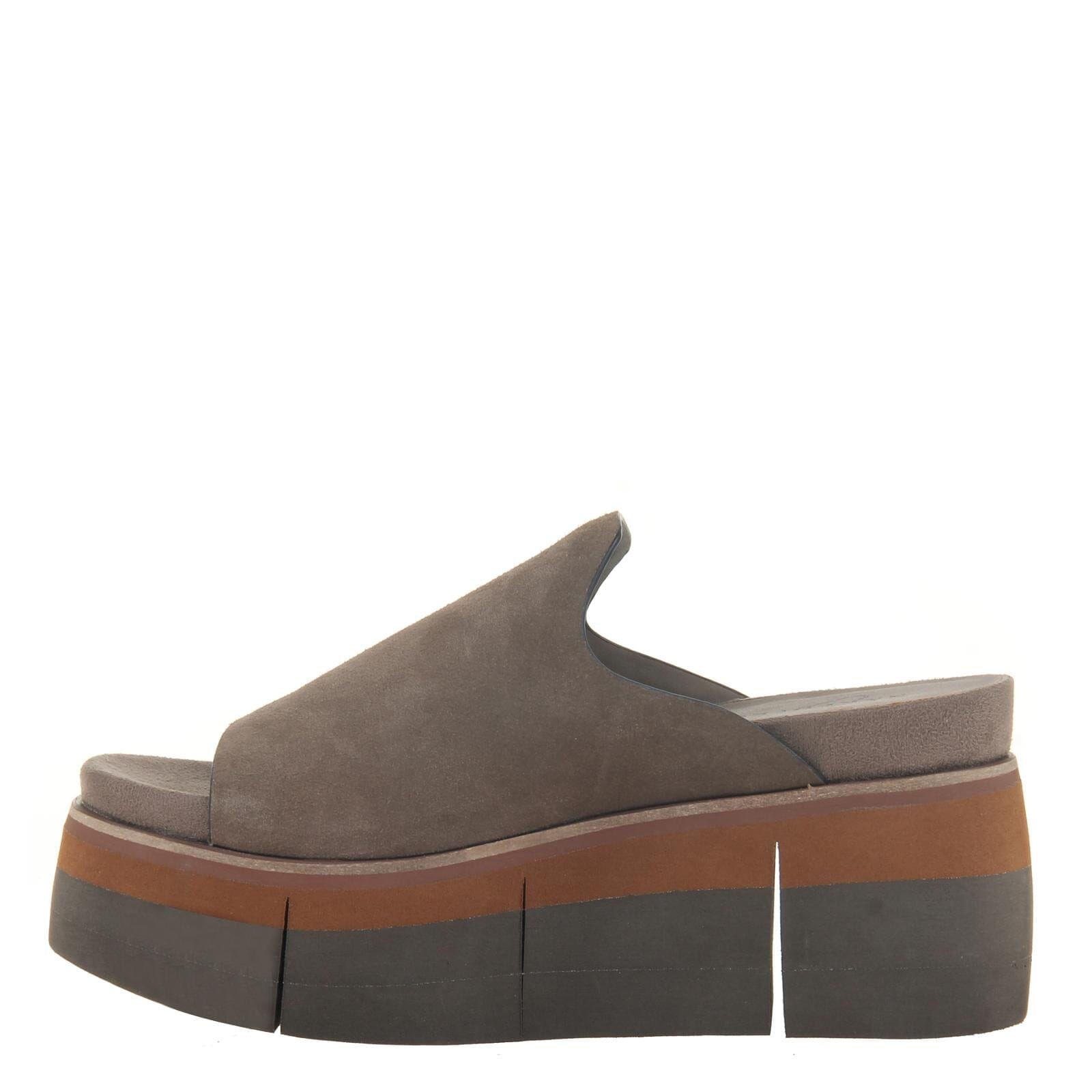 NAKED FEET - FLOW in OTTER Platform Sandals WOMEN FOOTWEAR NAKED FEET 