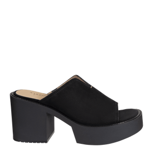 NAKED FEET - FREJA in BLACK Heeled Sandals WOMEN FOOTWEAR NAKED FEET 