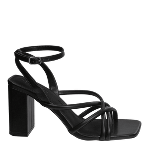 NAKED FEET - MOOD in BLACK Heeled Sandals WOMEN FOOTWEAR NAKED FEET 