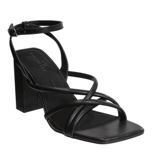 NAKED FEET - MOOD in BLACK Heeled Sandals WOMEN FOOTWEAR NAKED FEET 