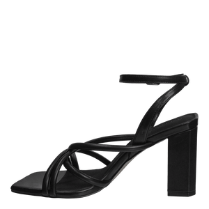 NAKED FEET - MOOD in BLACK Heeled Sandals WOMEN FOOTWEAR NAKED FEET 