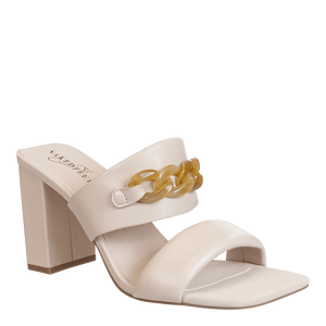 NAKED FEET - PROPRIETY in CHAMOIS Heeled Sandals WOMEN FOOTWEAR NAKED FEET 