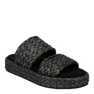 NAKED FEET - SANTORINI in BLACK Espadrille Sandals WOMEN FOOTWEAR NAKED FEET 