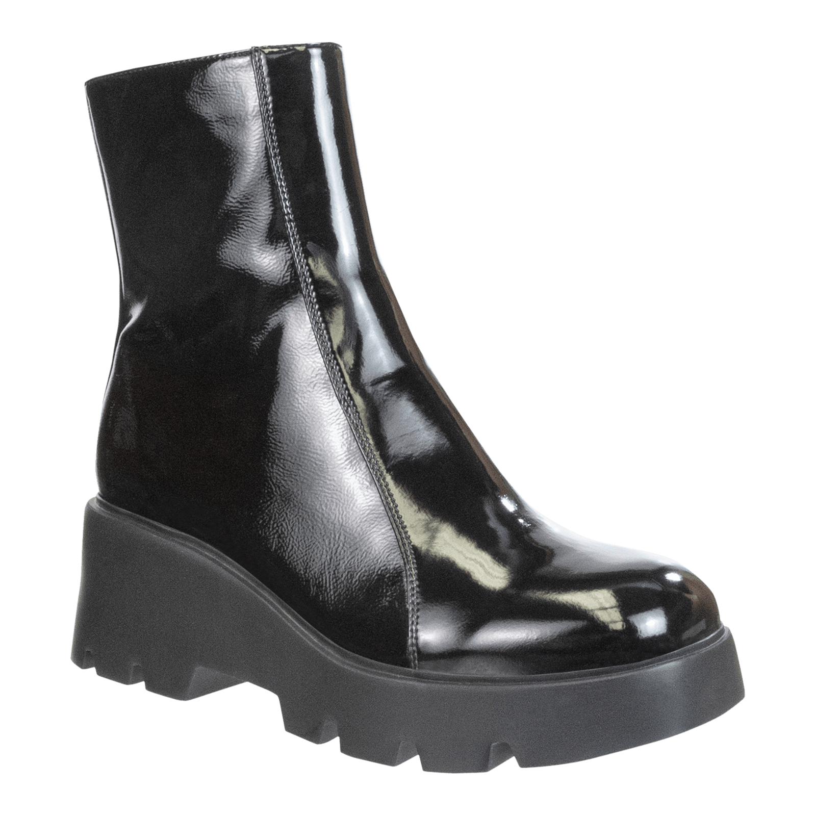 NAKED FEET - XENUS in BLACK Platform Ankle Boots WOMEN FOOTWEAR NAKED FEET 