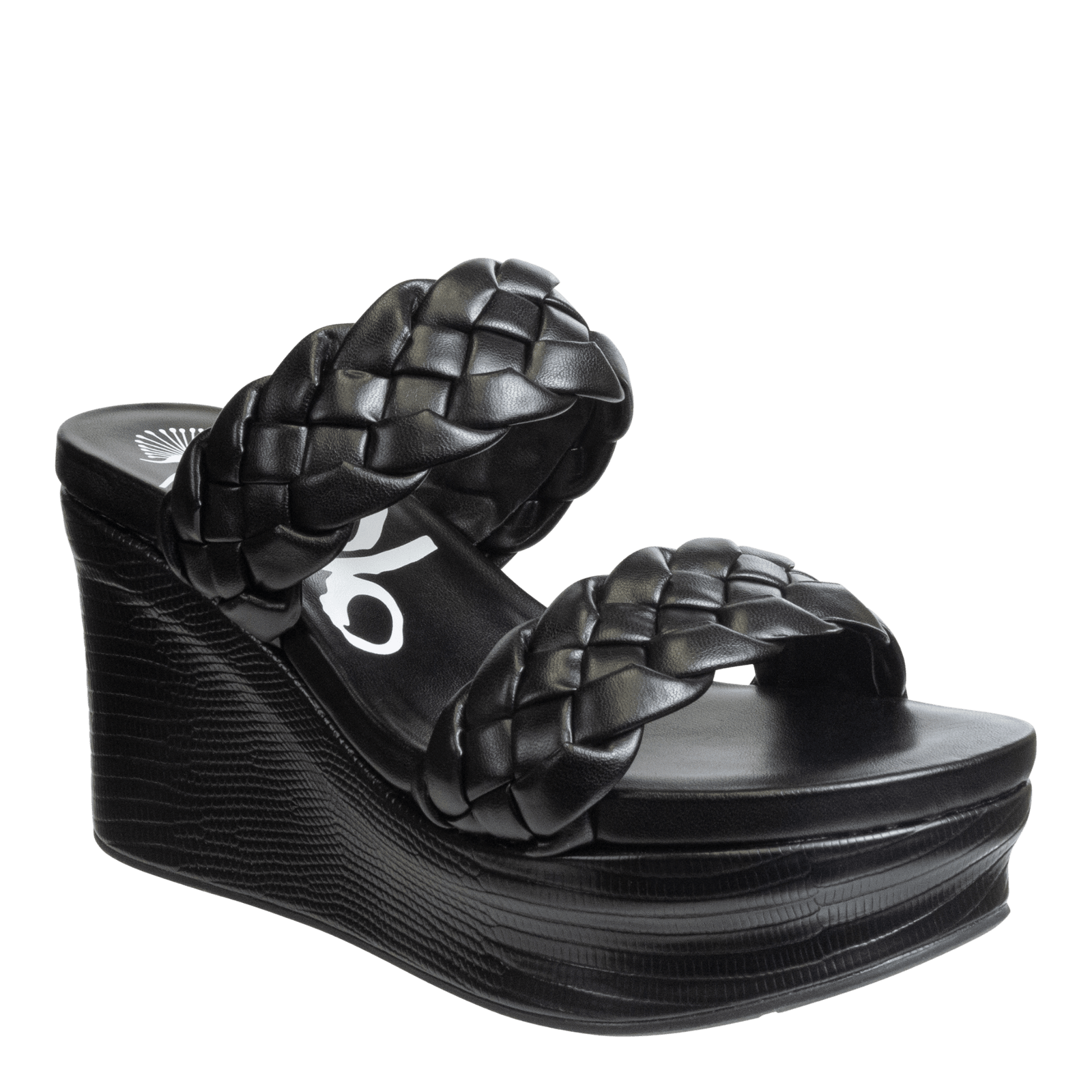 OTBT - FLUENT in BLACK Wedge Sandals WOMEN FOOTWEAR OTBT 
