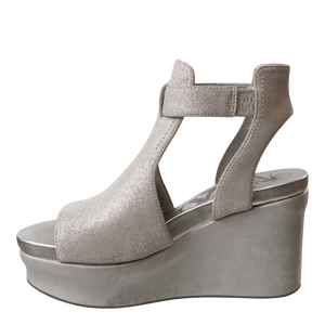 OTBT - MOJO in SILVER Wedge Sandals WOMEN FOOTWEAR OTBT 