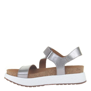 OTBT - SIERRA in PEWTER Wedge Sandals WOMEN FOOTWEAR OTBT 