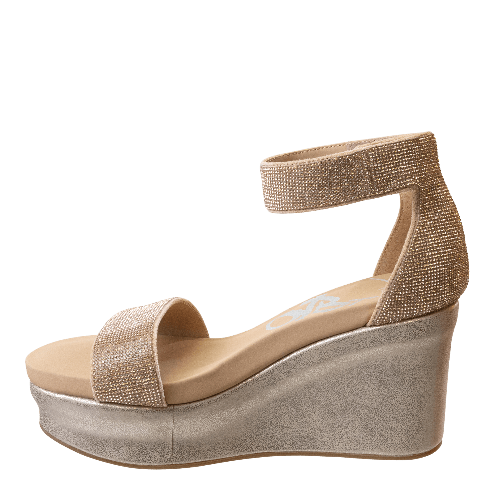 OTBT - STATUS in ROSE GOLD Wedge Sandals WOMEN FOOTWEAR OTBT 