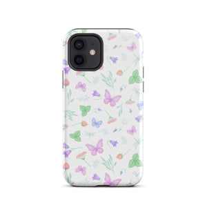 Pastel Butterflies iPhone case Knitted Belle Boutique iPhone 12 
