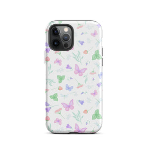 Pastel Butterflies iPhone case Knitted Belle Boutique iPhone 12 Pro 