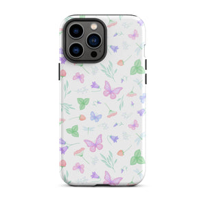 Pastel Butterflies iPhone case Knitted Belle Boutique iPhone 13 Pro Max 