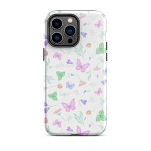 Pastel Butterflies iPhone case Knitted Belle Boutique iPhone 14 Pro Max 