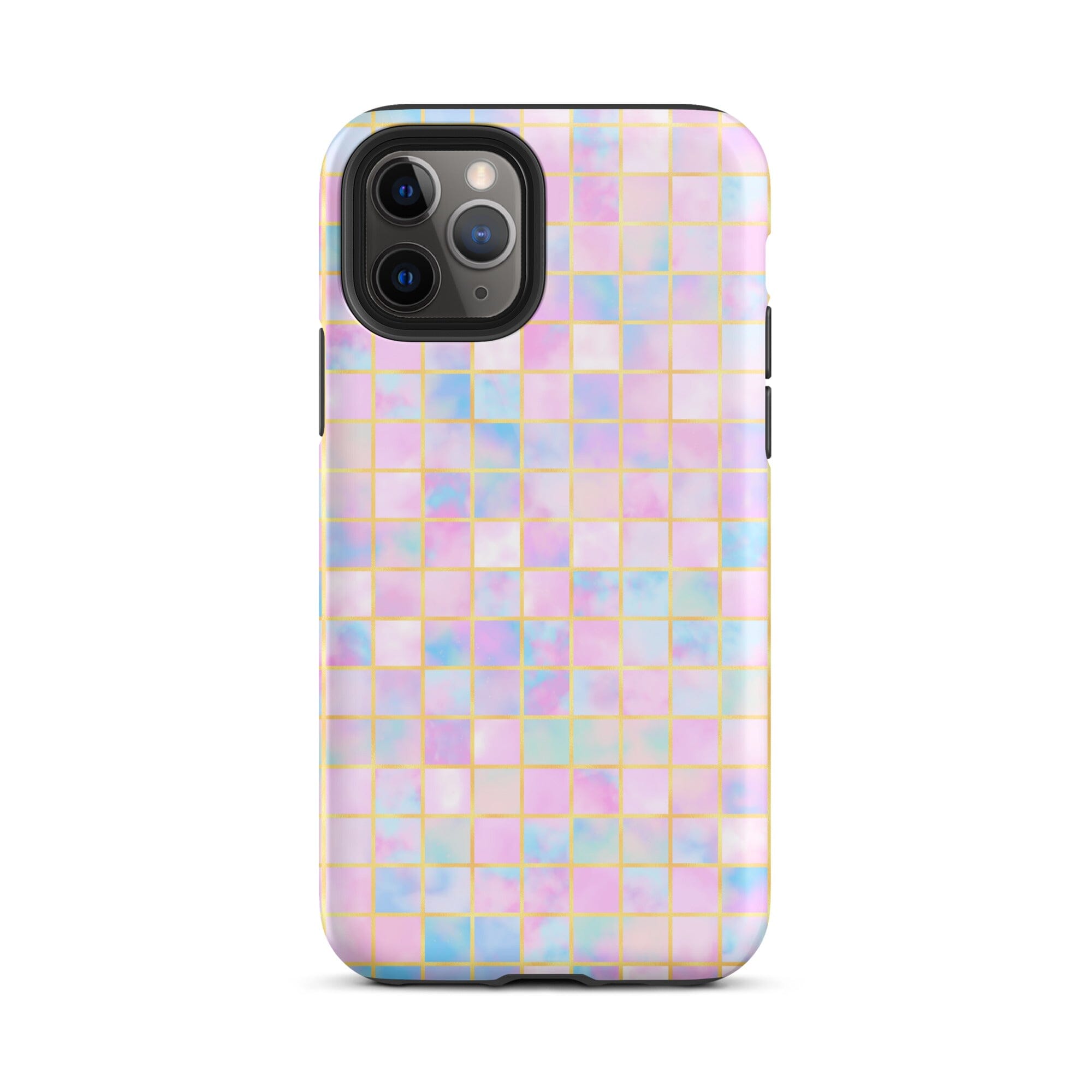 Pastel Geometric iPhone Case - KBB Exclusive Knitted Belle Boutique iPhone 11 