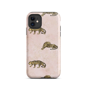 Pink Leopard iPhone Case - KBB Exclusive Knitted Belle Boutique iPhone 11 