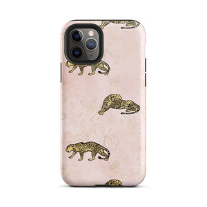 Pink Leopard iPhone Case - KBB Exclusive Knitted Belle Boutique iPhone 11 Pro 