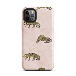 Pink Leopard iPhone Case - KBB Exclusive Knitted Belle Boutique iPhone 11 Pro Max 