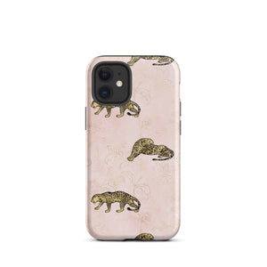 Pink Leopard iPhone Case - KBB Exclusive Knitted Belle Boutique iPhone 12 mini 
