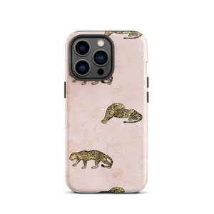 Pink Leopard iPhone Case - KBB Exclusive Knitted Belle Boutique iPhone 13 Pro 