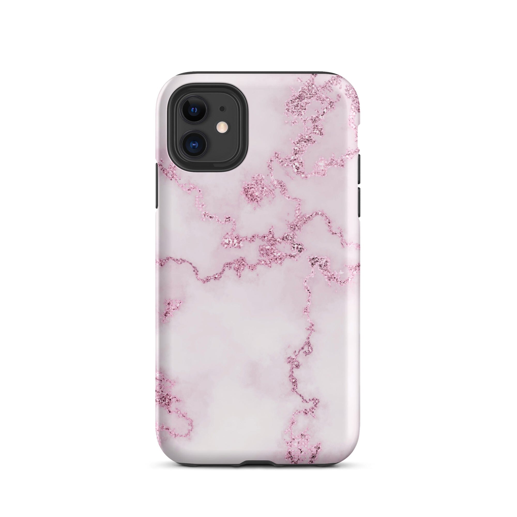 Pink Marble iPhone Case - KBB Exclusive Knitted Belle Boutique iPhone 11 