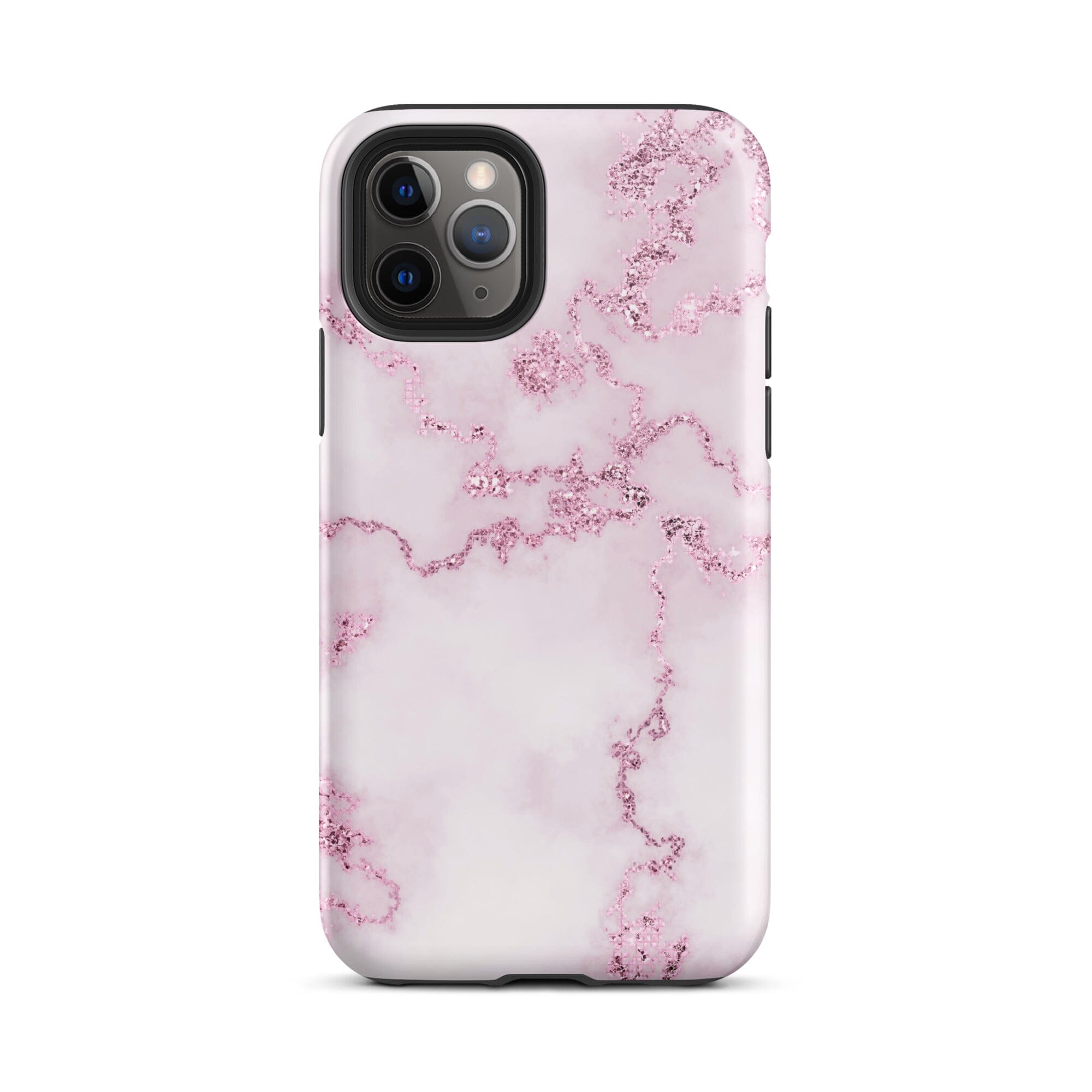 Pink Marble iPhone Case - KBB Exclusive Knitted Belle Boutique iPhone 11 