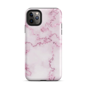 Pink Marble iPhone Case - KBB Exclusive Knitted Belle Boutique iPhone 11 Pro Max 