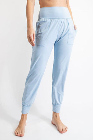 PLUS SIZE BUTTER SOFT JOGGERS WITH POCKETS Rae Mode 
