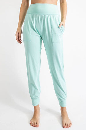 PLUS SIZE BUTTER SOFT JOGGERS WITH POCKETS Rae Mode 