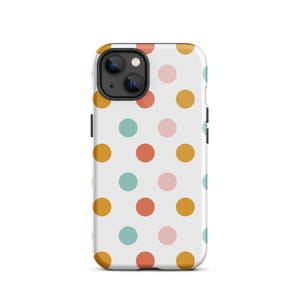 Polka Dots iPhone Case Knitted Belle Boutique iPhone 13 