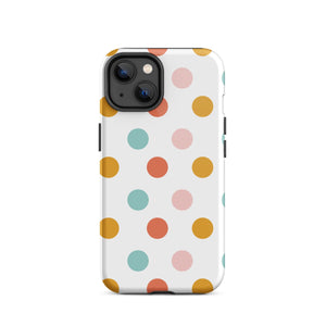 Polka Dots iPhone Case Knitted Belle Boutique iPhone 14 
