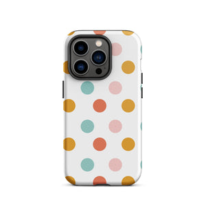 Polka Dots iPhone Case Knitted Belle Boutique iPhone 14 Pro 