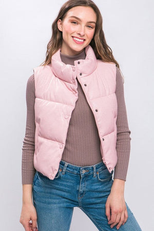 PU Padded Vest Love Tree 