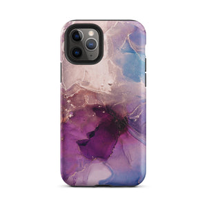 Purple Marble iPhone Case Knitted Belle Boutique iPhone 11 Pro 