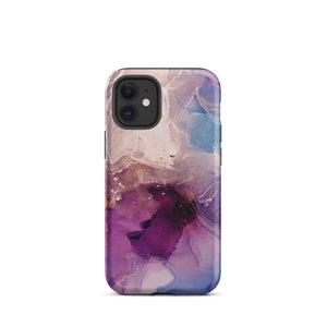 Purple Marble iPhone Case Knitted Belle Boutique iPhone 12 mini 