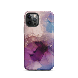 Purple Marble iPhone Case Knitted Belle Boutique iPhone 12 Pro 