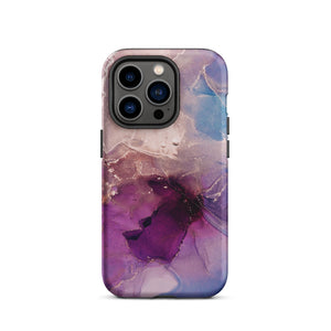 Purple Marble iPhone Case Knitted Belle Boutique iPhone 14 Pro 