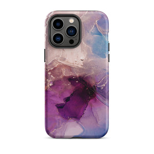 Purple Marble iPhone Case Knitted Belle Boutique iPhone 14 Pro Max 