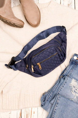 Quilted Belt Sling Bum Bag Aili's Corner 