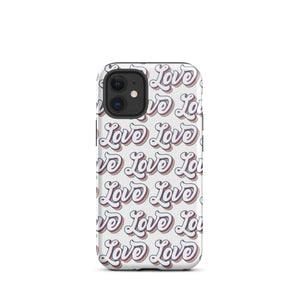 Retro Love iPhone Case - KBB Exclusive Knitted Belle Boutique iPhone 12 mini 