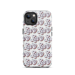 Retro Love iPhone Case - KBB Exclusive Knitted Belle Boutique iPhone 13 