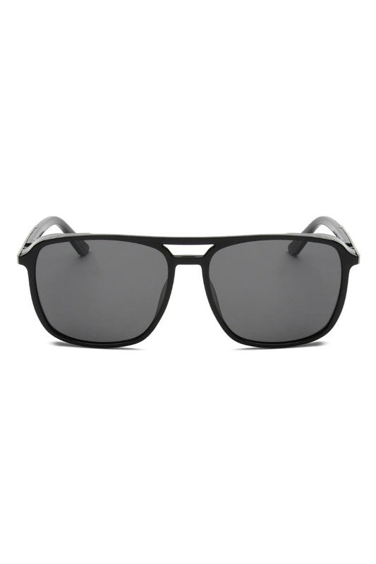 Retro Polarized Square Fashion Sunglasses Cramilo Eyewear 