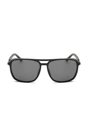 Retro Polarized Square Fashion Sunglasses Cramilo Eyewear Silver OneSize 