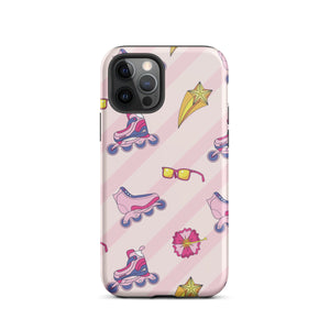 Retro Roller Skates iPhone Case Knitted Belle Boutique iPhone 12 Pro 