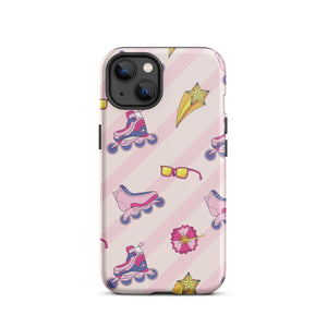Retro Roller Skates iPhone Case Knitted Belle Boutique iPhone 13 
