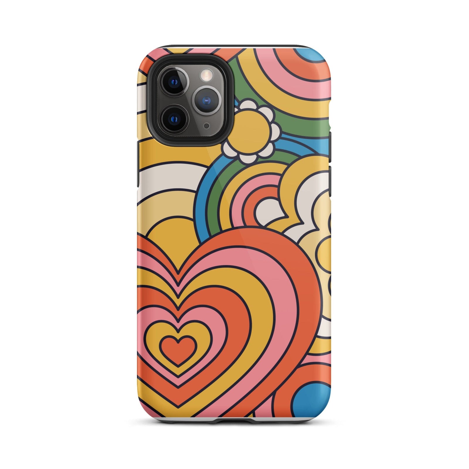 Retro Vibes iPhone Case - KBB Exclusive Knitted Belle Boutique iPhone 11 