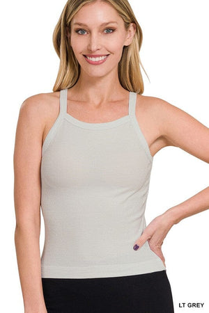 RIBBED SOFT RAYON CAMI ZENANA 