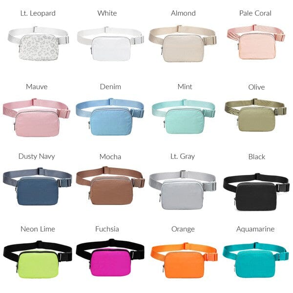 Roam Nylon Belt Sling Bag Aili's Corner Black OneSize 